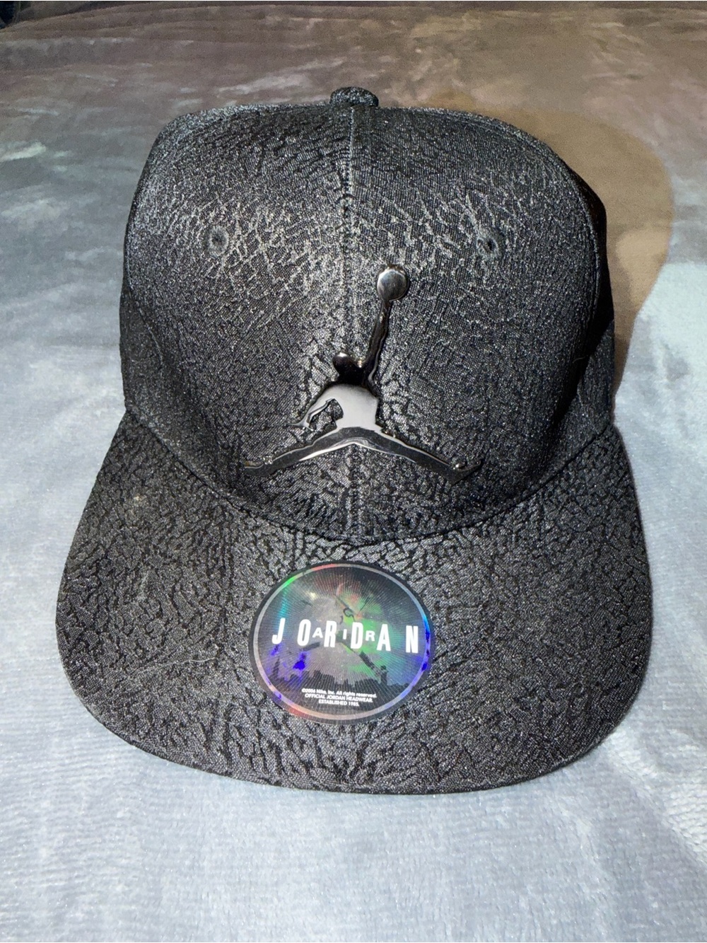 Jordan Snapback with Jumpman and Holographic Sticker